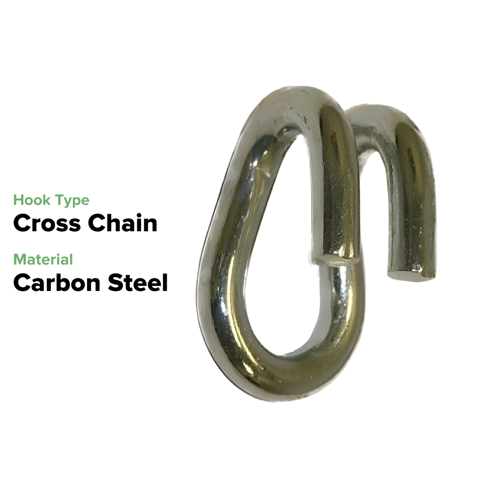 7/16 (11mm) Ruggo J Cross Chain Hook
